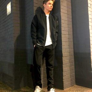 Adidas black light weight jacket